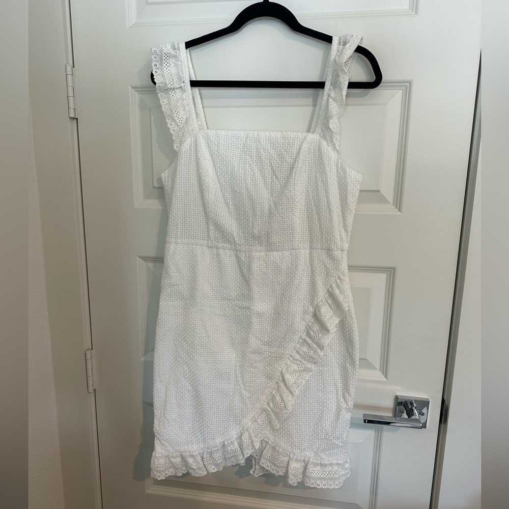 English Factory White Eyelet Dress - Picture 3 of 5